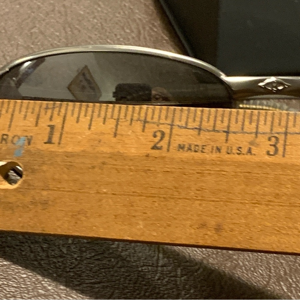 VINTAGE KILLER LOOP Sunglasses PANDEMANIA K0532 Matte Silver Metal Made Italy - Picture 14 of 16